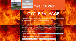 Desktop Screenshot of cycle-salvage.com